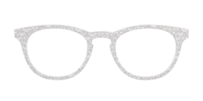 The Taupe Scallop Lace
