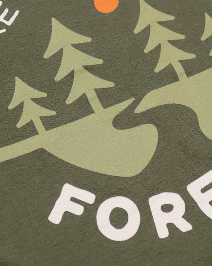To the Forest Unisex Tee | Olive