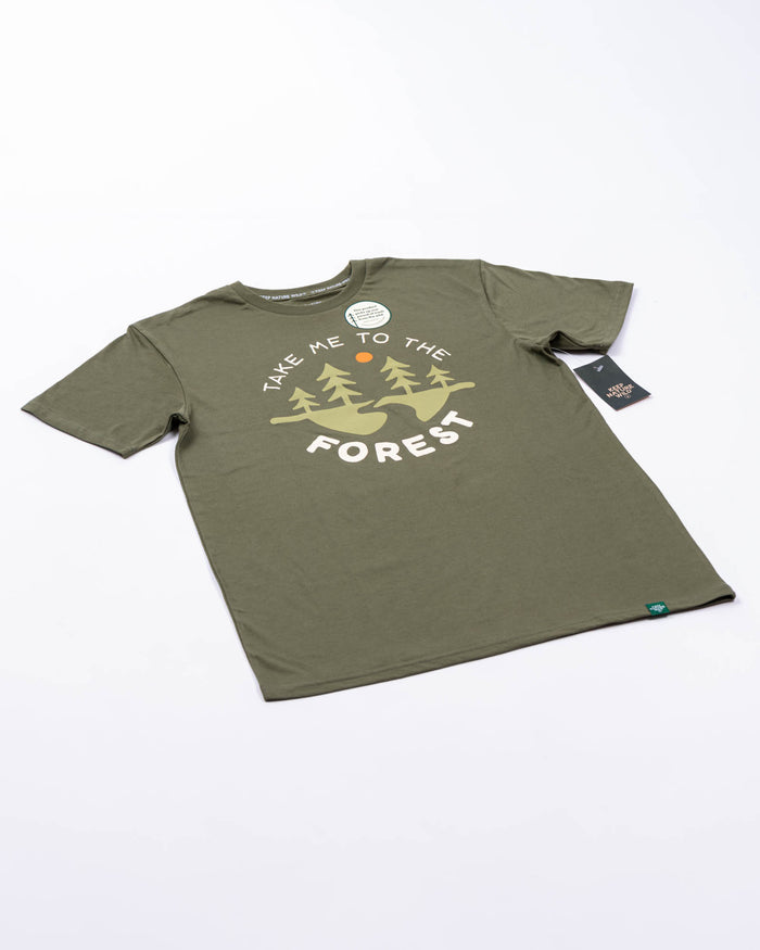 To the Forest Unisex Tee | Olive