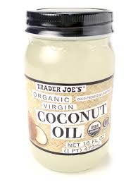 TRADER JOES ORGANIC VIRGIN COCONUT OIL 16 OZ #ROCK VALUE-ORDER BY  TUESDAY EVENING OCT 27 ARRIVING NOV 04  FOR DELIVERY#