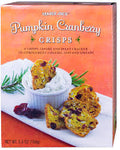 TRADER JOE'S PUMPKIN CRANBERRY CRISPS 5.3 OZ #ROCK VALUE-ORDER BY TUESDAY EVENING OCT 27 ARRIVING NOV 04  FOR DELIVERY#