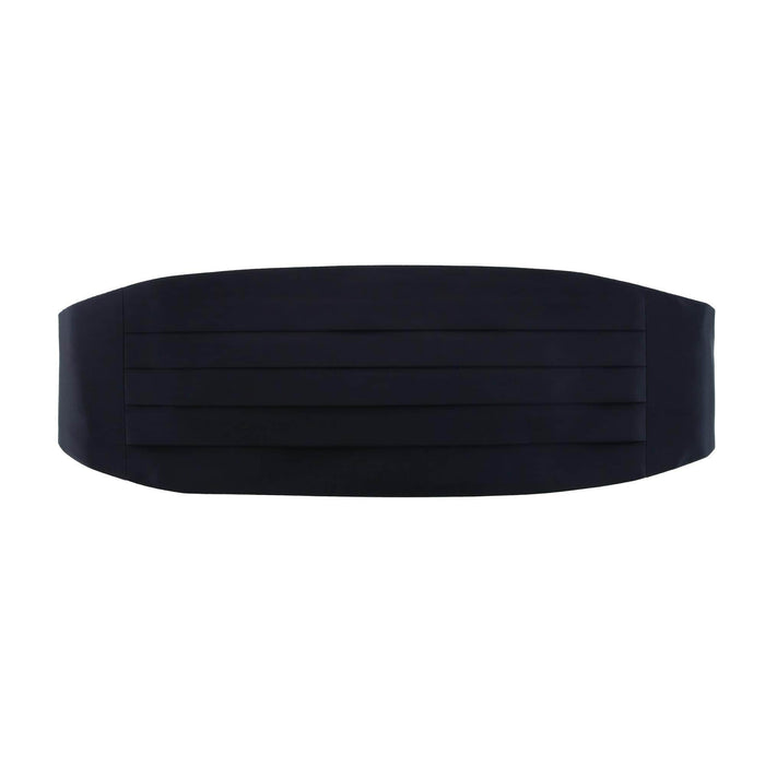 Trafalgar Sutton Solid Color Silk Cummerbund Cummerbund- Ledbury