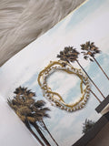 Venice Bianco Stretch Stack Bracelet Set