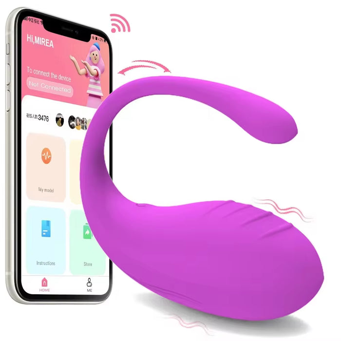 Vibrator Sex Toy with App Controlled Wholesale Vibrating Wearable Egg Mobile Control Vibrator Sex Toys for Woman