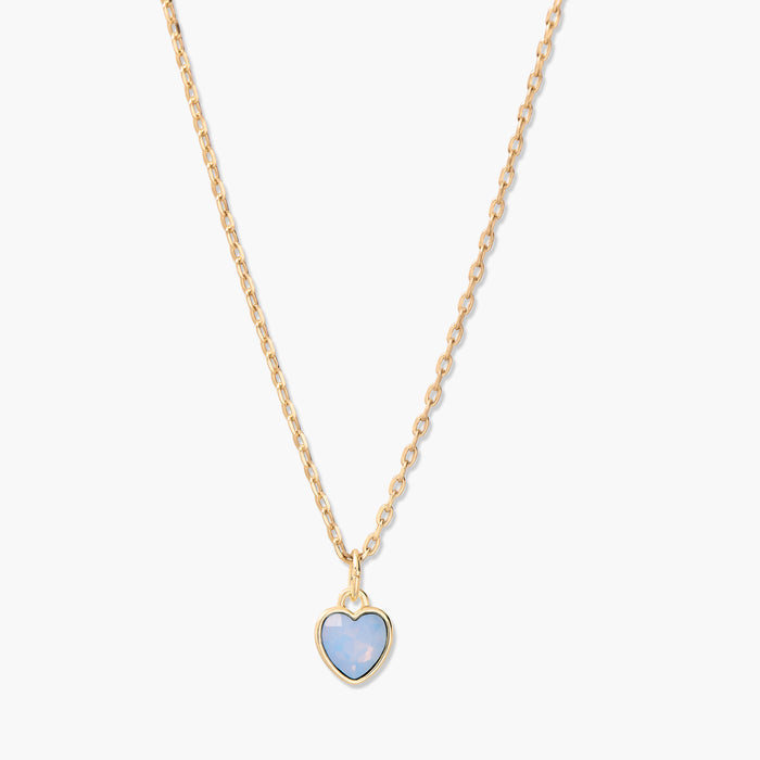 Victoria Heart Opal Necklace