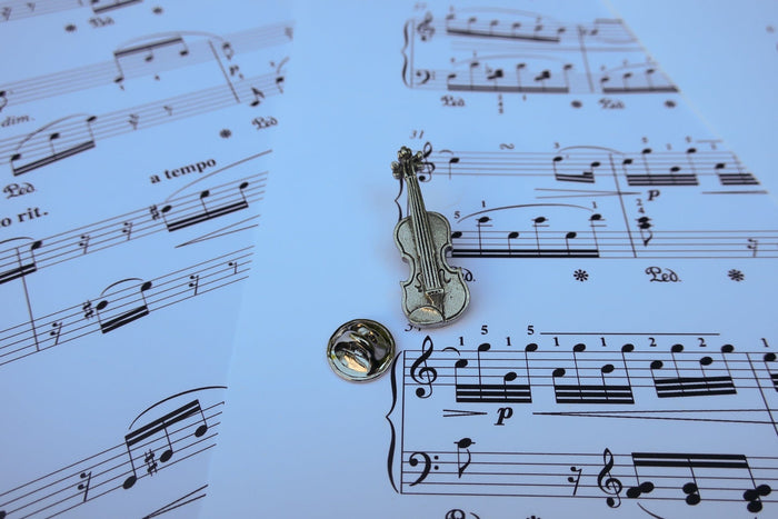Violin Lapel Pin