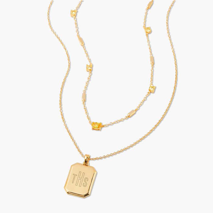 Willow Birthstone Layering Set