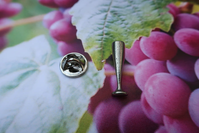 Wine Flute Lapel Pin