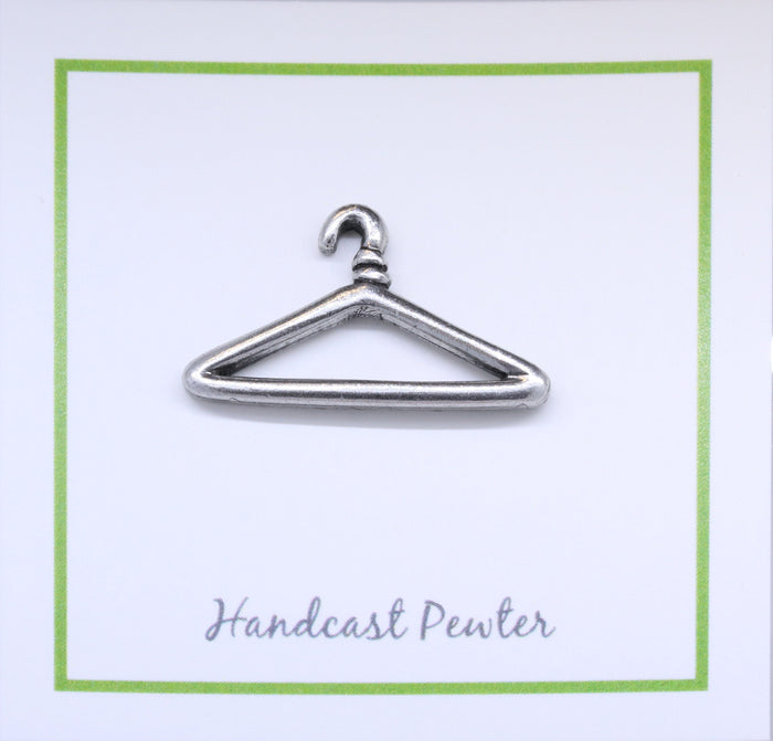 Wire Clothes Hanger Lapel Pin | lapelpinplanet