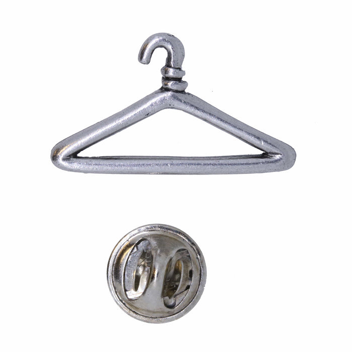 Wire Clothes Hanger Lapel Pin | lapelpinplanet