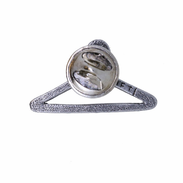Wire Clothes Hanger Lapel Pin | lapelpinplanet