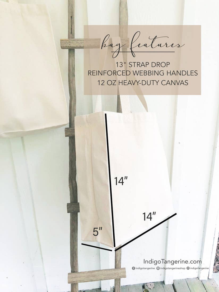 Yuma Roots™ Canvas Tote Bag- Zip Code