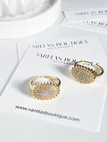 Zirconia bold ring